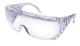Safety Glasses Yukon® Wrap Around Clear Tint Polycarbonate Lens Clear Frame Over Ear One Size 9800 Pack of 1 FGP22500 0000 Yukon® 1115062_EA