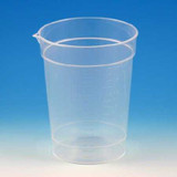 Specimen Container with Pour Spout 2-1/8 x 3-7/16 Inch 192 mL (6.5 oz.) Without Closure Unprinted NonSterile 5920 Pack of 25 1720-409 Globe Scientific 541908_PK