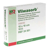 Super Absorbent Dressing Vliwasorb® 4 x 4 Inch Square 24501 Case of 360 MK507 Vliwasorb® 1117491_CS