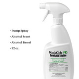 MadaCide-FD Surface Disinfectant Cleaner Germicidal Trigger Spray Liquid 32 oz. Bottle Alcohol Scent NonSterile, 7020, Case of 12
