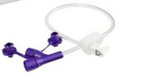 Enteral Feeding Extension Set McKesson 12 Inch, Enfit, Y-Port, Right Angle Connector and Clamp, NonSterile 194-0121-12 Pack of 1 194-0121-12 McKesson 1183126_EA