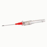 Protectiv Peripheral IV Catheter 14 Gauge 1-1/4 Inch FEP Polymer Straight Hub Non Blood Control Sliding Safety, 304806, Pack of 1