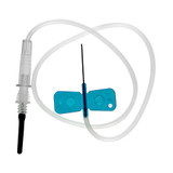 VAKU-8® Blood Collection Set 23 Gauge 3/4 Inch Needle Length Conventional Needle 12 Inch Tubing Sterile SVMS-23A Box of 100 SVMS-23A VAKU-8® 864990_BX