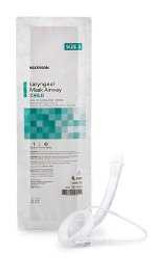 Curved Laryngeal Mask McKesson 40 mL Cuff Size 5 Single Patient Use 159-005 Case of 50 159-005 McKesson 1056869_CS