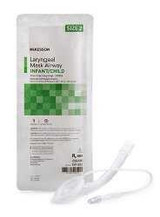 Curved Laryngeal Mask McKesson 40 mL Cuff Size 5 Single Patient Use 159-005 Case of 50 159-005 McKesson 1056869_CS