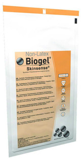 Surgical Glove Biogel® Skinsense™ Size 6.5 Sterile Polyisoprene Standard Cuff Length Micro-Textured Straw Not Chemo Approved 31465 Pair of 1 31465 Biogel® Skinsense™ 418188_PR