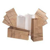 Grocery Bag General Brown Kraft Paper #6 BAGGK6500 Pack of 500 BAGGK6500 General 733024_PK