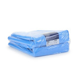 QUICK CHECK* H600 Sterilization Wrap White / Blue 45 x 45 Inch Dual Layer SMS Polypropylene Steam / EO Gas / Hydrogen Peroxide 34164 Case of 48 34164 QUICK CHECK* H600 810876_CS