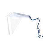 Face Shield Kit Polysoft One Size Full Length Anti-fog Reusable NonSterile 206PV-WT Case of 25 206PV-WT Polysoft 199487_CS