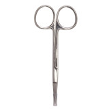 Iris Scissors McKesson 4-1/2 Inch Office Grade Stainless Steel Finger Ring Handle Straight 43-2-104 Pack of 1 43-2-104 McKesson 487462_EA