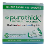 Food and Beverage Thickener purathick™ 2.4 Gram Individual Packet Unflavored Powder IDDSI Level 1 Slightly Thick PUR-WHO-003N Pack of 1 PUR-WHO-003N purathick™ 1217204_EA Food and Beverage Thickener purathick™ 2.4 Gram Individual Packet Unflavored Powder IDDSI Level 1 Slightly Thick PUR-WHO-003N Pack of 1 PUR-WHO-003N purathick™ 1217204_EA