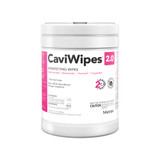 CaviWipes 2.0 Surface Disinfectant Premoistened Manual Pull Wipe 160 Count Canister Alcohol Scent NonSterile, 14-1100, Case of 12