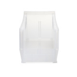 Storage Bin AkroBins® Clear Plastic 4 x 4-1/8 x 10-7/8 Inch 30224SCLAR Carton of 12 30224SCLAR Akrobins® 740058_CT
