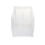 AkroBins Storage Bin Clear Plastic 4 X 4-1/8 X 10-7/8 Inch, 30224SCLAR, Carton of 12