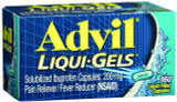 Pain Relief Advil® Liqui-Gels® 200 mg Strength Ibuprofen Capsule 160 per Bottle 00573016989 Bottle of 1 573016989 Advil® Liqui-Gels® 500611_BT