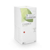 GAMMEX Non-Latex Surgical Glove Size 7.5 Sterile Polyisoprene Standard Cuff Length Micro-Textured Green Chemo Tested, 8515, Case of 200