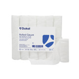 Dukal Conforming Bandage 4 Inch X 5 Yard 2-Ply NonSterile 12 per Pack, 404, Bag of 12