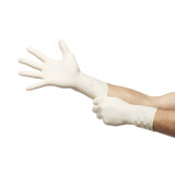 GAMMEX Non-Latex Sensitive Surgical Glove Size 7.5 Sterile Polychloroprene Standard Cuff Length Micro-Textured Cream Chemo Tested, 20277275, Case of 200