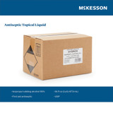 McKesson Brand Antiseptic Isopropyl Alcohol Topical Liquid 16 oz. Bottle, D0042, Case of 12
