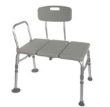 McKesson Knocked Down Bath Transfer Bench Removable Arm Rail 17-1/2 to 22-1/2 Inch Seat Height 400 lbs. Weight Capacity 146-12011KD-1 Pack of 1 146-12011KD-1 McKesson 1128904_EA