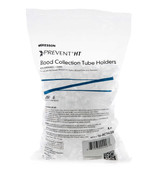 McKesson Prevent® HT Blood Collection Tube Holder / Needle Holder Universal Fit, Clear, Non-Stackable, Multi-Sample 13 mm and 16 mm Blood Collection Tubes 16-BCTHLDR Bag of 250 16-BCTHLDR McKesson Prevent® HT 1144307_BG