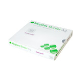 Mepilex Border Ag Silver Foam Dressing 4 X 8 Inch Rectangle Sterile, 395890, Case of 35