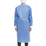 Non-Reinforced Surgical Gown with Towel Astound® Small / Medium Blue Sterile AAMI Level 3 Disposable 9505 Pack of 1 9505 Astound® 273632_EA