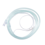 Salter-Style ETCO2 Nasal Cannula Adult Curved Prongs 7 Foot Tubing, 4707-7-7-25, Case of 25