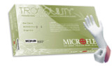 Exam Glove Soft White Nitrile* Small NonSterile Nitrile Standard Cuff Length Textured Fingertips White Not Rated TQ-601-S Box of 1 TQ-601-S Soft White Nitrile* 662398_BX