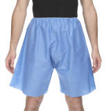 Exam Shorts X-Large Blue SMS Adult Disposable 7555 XL Case of 50 7555 XL HPK Industries 866117_CS Exam Shorts X-Large Blue SMS Adult Disposable 7555 XL Case of 50 7555 XL HPK Industries 866117_CS