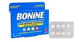 Nausea Relief Bonine 25 mg Strength Chewable Tablet 16 per Box 65197027516 Bonine® 1093087_BX
