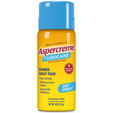 Topical Pain Relief Aspercreme Max 4% Strength Lidocaine Spray 4 oz. Pack of 1