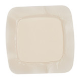 Aquacel Foam Dressing 4 X 4 Inch With Border Waterproof Film Backing Silicone Adhesive Square Sterile, 420680, Box of 10