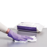 Super Sani-Cloth Surface Disinfectant Cleaner Premoistened Germicidal Manual Pull Wipe 80 Count Soft Pack Alcohol Scent NonSterile, A22480, Case of 9