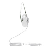 Oxygen Mask Elongated Style Adult Adjustable Head Strap, HUDRHO41U, Case of 50