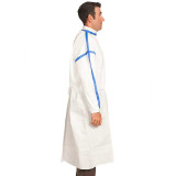 Chemotherapy Procedure Gown 3X-Large White Sterile ASTM F739-12 Disposable TCBA54ST-XXXL Carton of 50 TCBA54ST-XXXL TrueCare Biomedix 1136409_CT Chemotherapy Procedure Gown 3X-Large White Sterile ASTM F739-12 Disposable TCBA54ST-XXXL Carton of 50 TCBA54ST-XXXL TrueCare Biomedix 1136409_CT