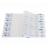 DermaView Transparent Film Dressing 4 X 5 Inch 2 Tab Delivery Rectangle Sterile, 00251E, Pack of 1
