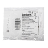 ICU Secondary IV Administration Set Gravity Without Ports 15 Drops / mL Drip Rate Without Filter 34 Inch Tubing Solution, 1422928, Pack of 1