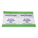 Safe N Simple No-Sting Skin Barrier Wipe 60% / 20% Strength Purified Water / Polyvinylpyrrolidone / Glycerin / Propylene Glycol Individual Packet Sterile, SNS80725, Pack of 1
