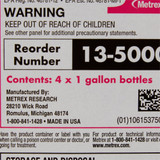 CaviCide1 Surface Disinfectant Cleaner Alcohol Based Manual Pour Liquid 1 gal. Jug Alcohol Scent NonSterile, 13-5000, Pack of 1