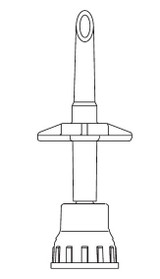 Safsite Dispensing Pin, 413501, Case of 50