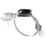 Surecan Safety II Huber Needle Infusion Set 22 Gauge 4/5 Inch 7-1/2 Inch Tubing Without Port, 4447011-02, Box of 20