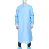 Non-Reinforced Surgical Gown with Towel ULTRA 2XL, Blue, Sterile, AAMI Level 3, 95131 Pack of 1