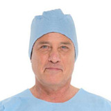 Surgeon Cap Halyard One Size Blue Tie Closure 69240 Case of 300 69240 Halyard 188621_CS Surgeon Cap Halyard One Size Blue Tie Closure 69240 Case of 300 69240 Halyard 188621_CS