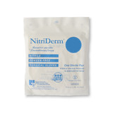 NitriDerm Surgical Glove Size 6.5 Sterile Nitrile Standard Cuff Length Fully Textured White Chemo Tested, 135265, Case of 200