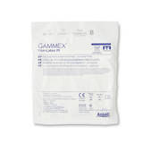 GAMMEX Non-Latex PI Surgical Glove Size 8 Sterile Polyisoprene Standard Cuff Length Micro-Textured White Chemo Tested, 20685780, Box of 50