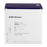 Nexiva Closed IV Catheter 24 Gauge 3/4 Inch Vialon Biomaterial Winged Hub Blood Control, 383511, Box of 20