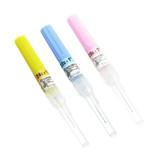 Surflo Peripheral IV Catheter 22 Gauge 1 Inch ETFE Straight Hub Non Blood Control Non-Safety, SR-OX2225CA, Pack of 1