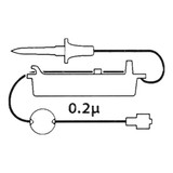 CADD IV Pump Set Pump Without Ports 125 mL / Hr Drip Rate 0.2 Micron Filter 108 Inch Tubing Solution, 21-7394-24, Pack of 1