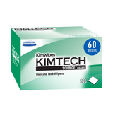 Delicate Task Wipe Kimtech™ Science Kimwipes 1-Ply White NonSterile Virgin Wood Fibers 4.39 x 8.2 Inch Disposable 34155 Box of 286